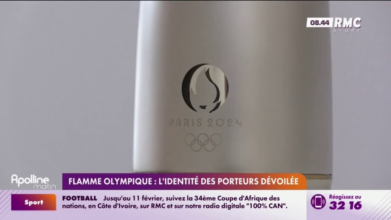 Flamme Olympique l identité des porteurs dévoilée