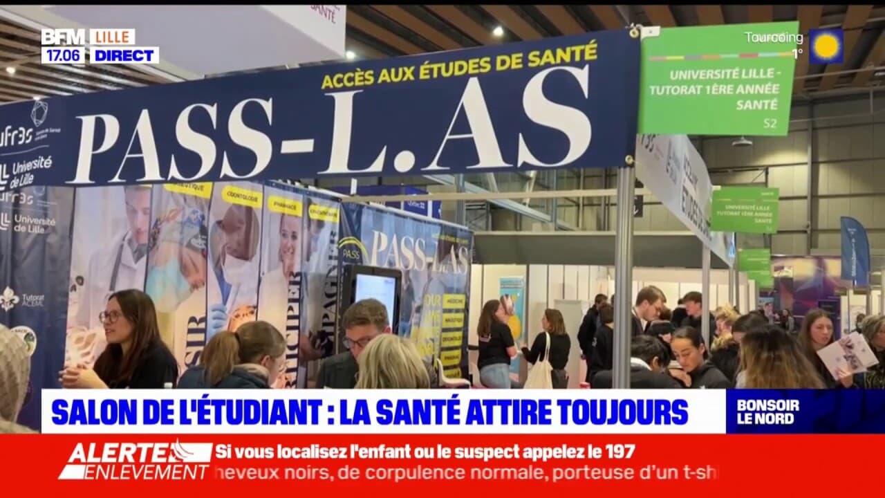 Lille au salon de l étudiant le secteur de la santé attire toujours