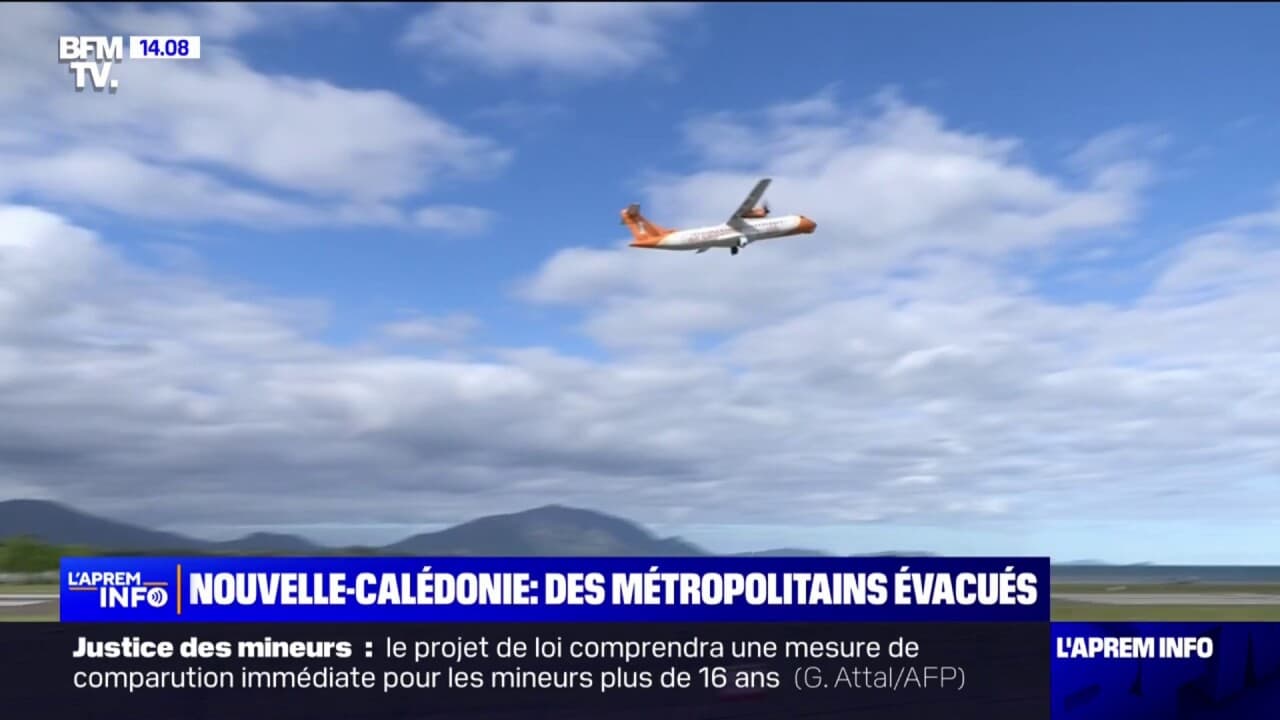 Nouvelle Cal Donie Les Premi Res Vacuations De Touristes Fran Ais