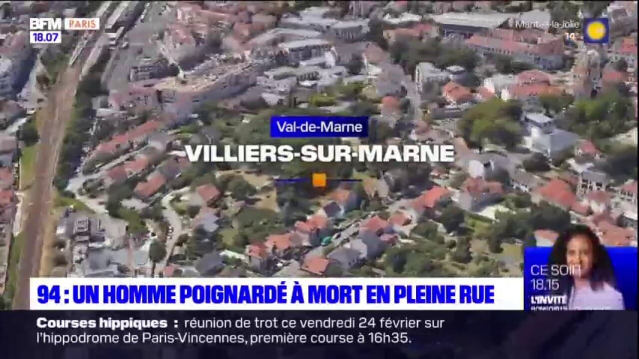 Villiers sur Marne un homme meurt après avoir été poignardé en pleine rue