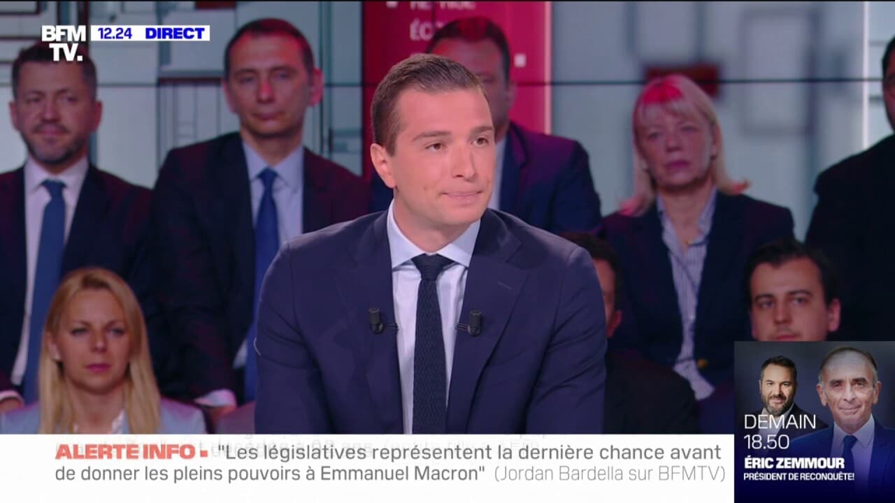 Législatives Jordan Bardella confirme qu il ne sera pas candidat