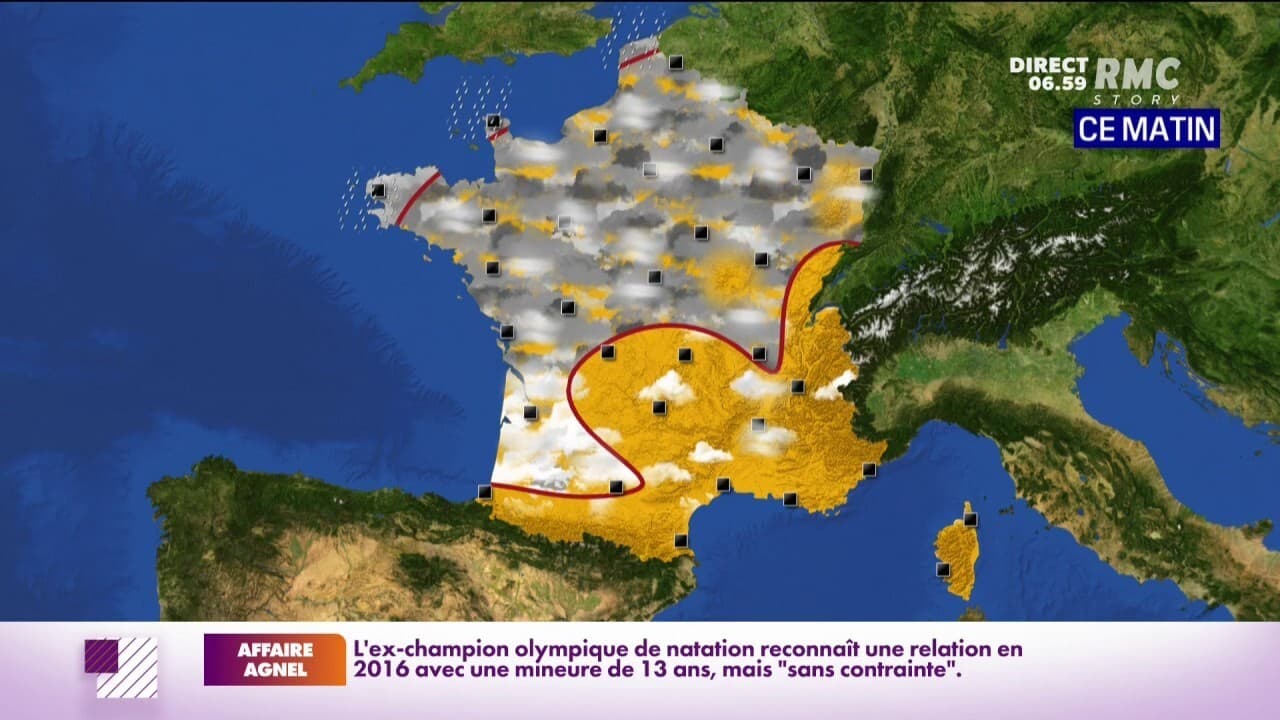 Météo ce mardi grisaille et brouillard sur toute la moitié nord du pays