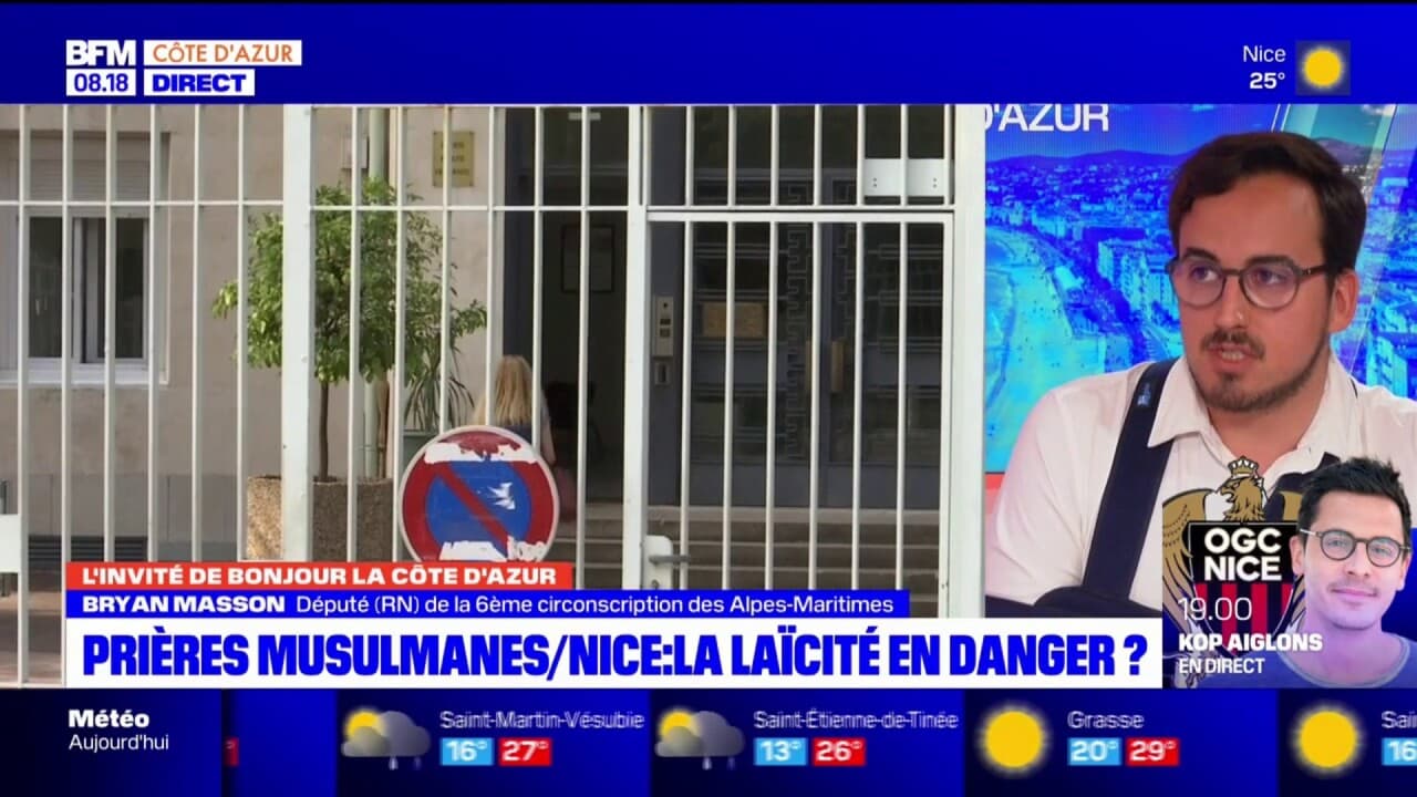 Prières dans des écoles à Nice le député Bryan Masson pointe du doigt