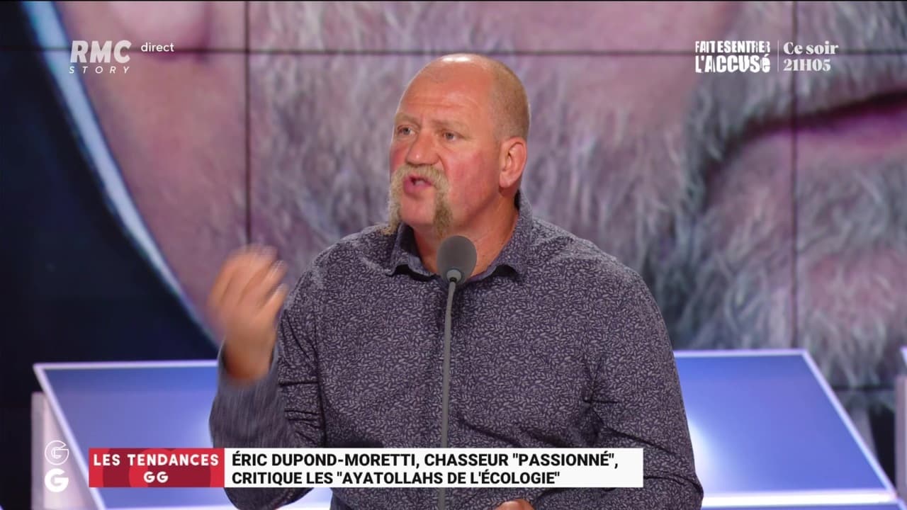 Les tendances GG Éric Dupond Moretti chasseur passioné critique