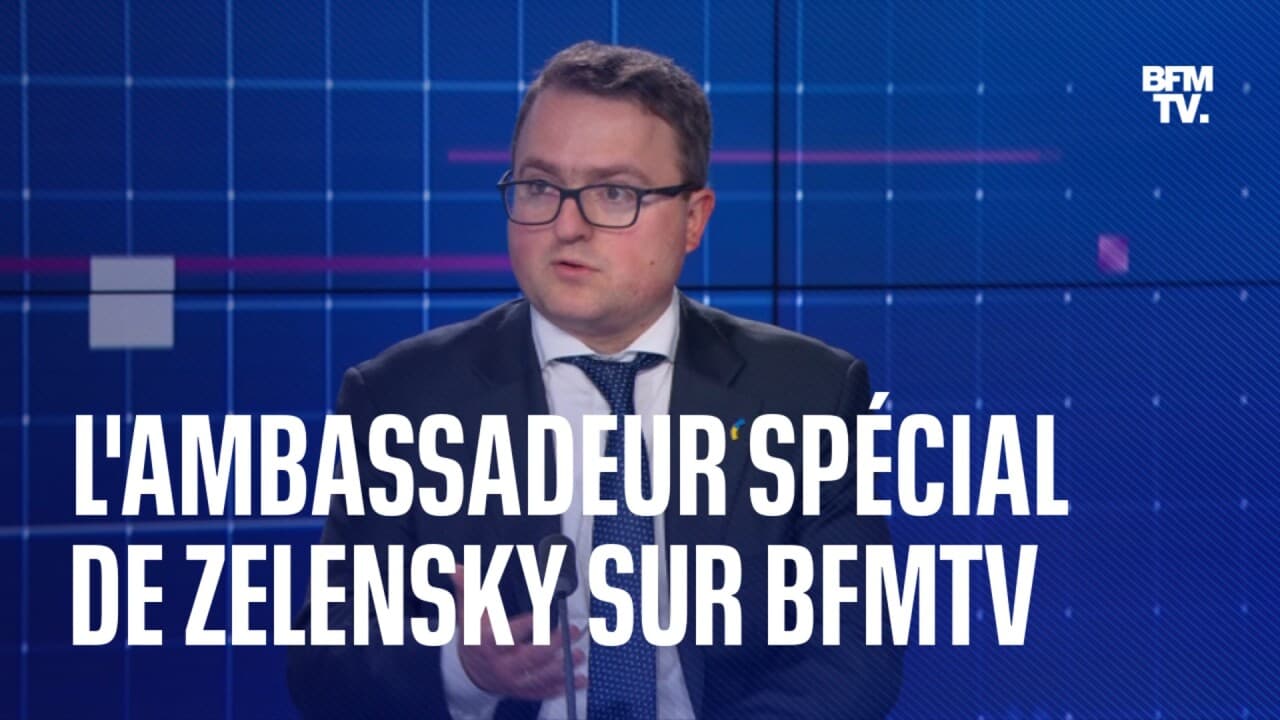 L interview de l ambassadeur spécial du président Zelensky sur BFMTV en