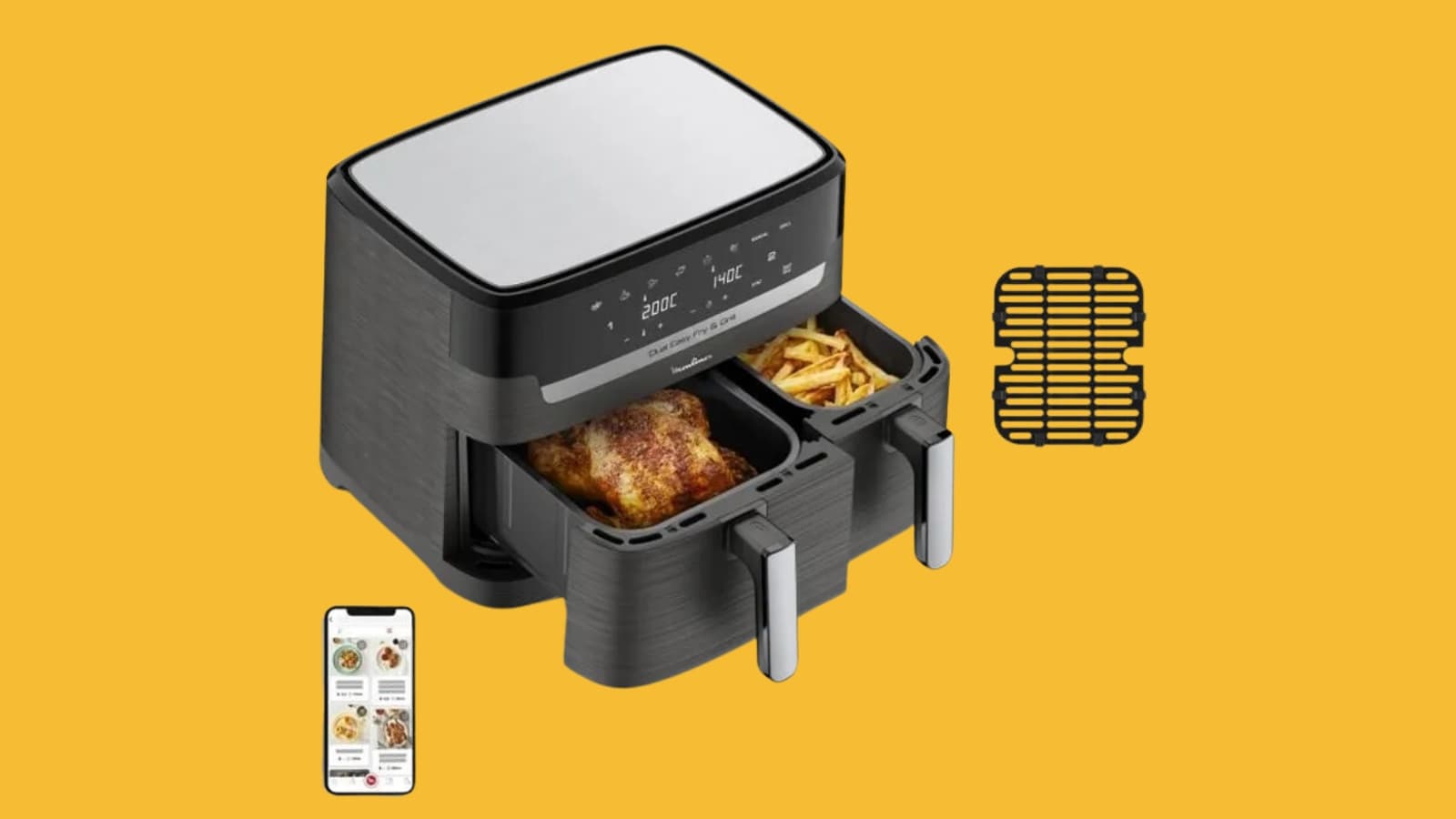 Profitez De Cette Promo Dingue Sur Le Airfryer Moulinex Double