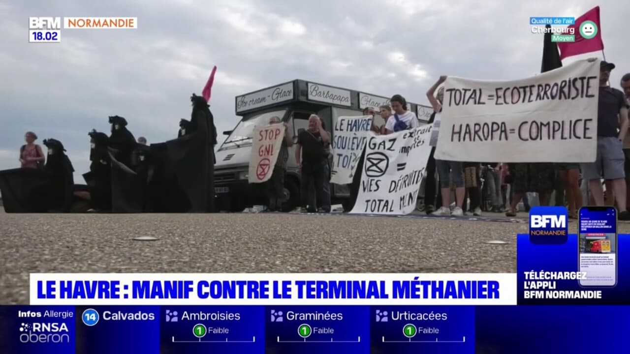 Le Havre Les Activistes D Extinction Rebellion Manifestent Contre Le