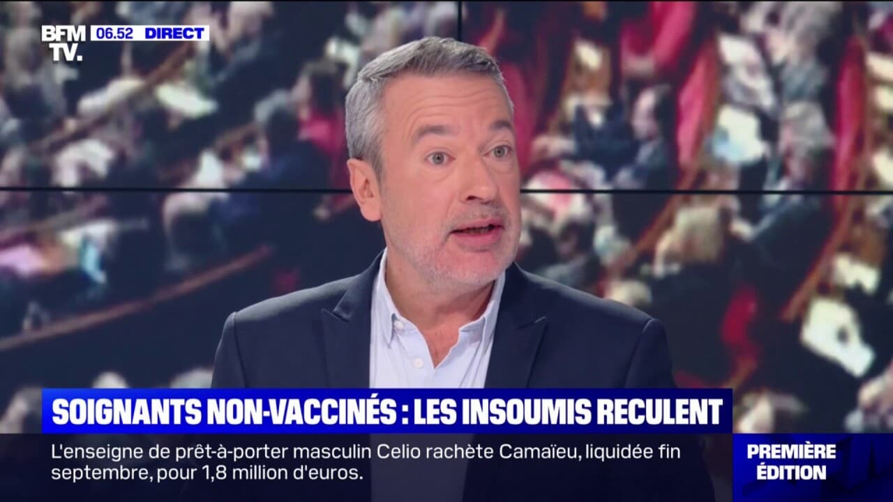 ÉDITO Réintégration des soignants non vaccinés LFI retire son texte