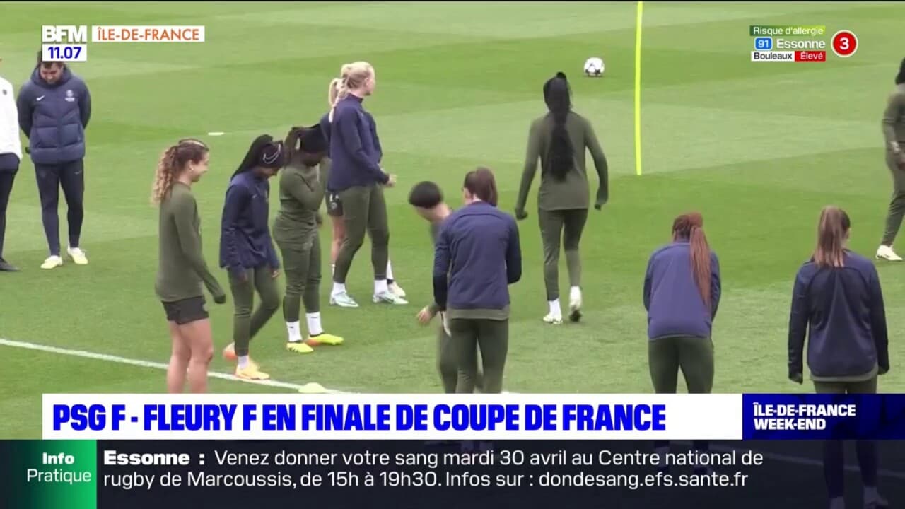 Le PSG affronte Fleury en finale de coupe de France féminine