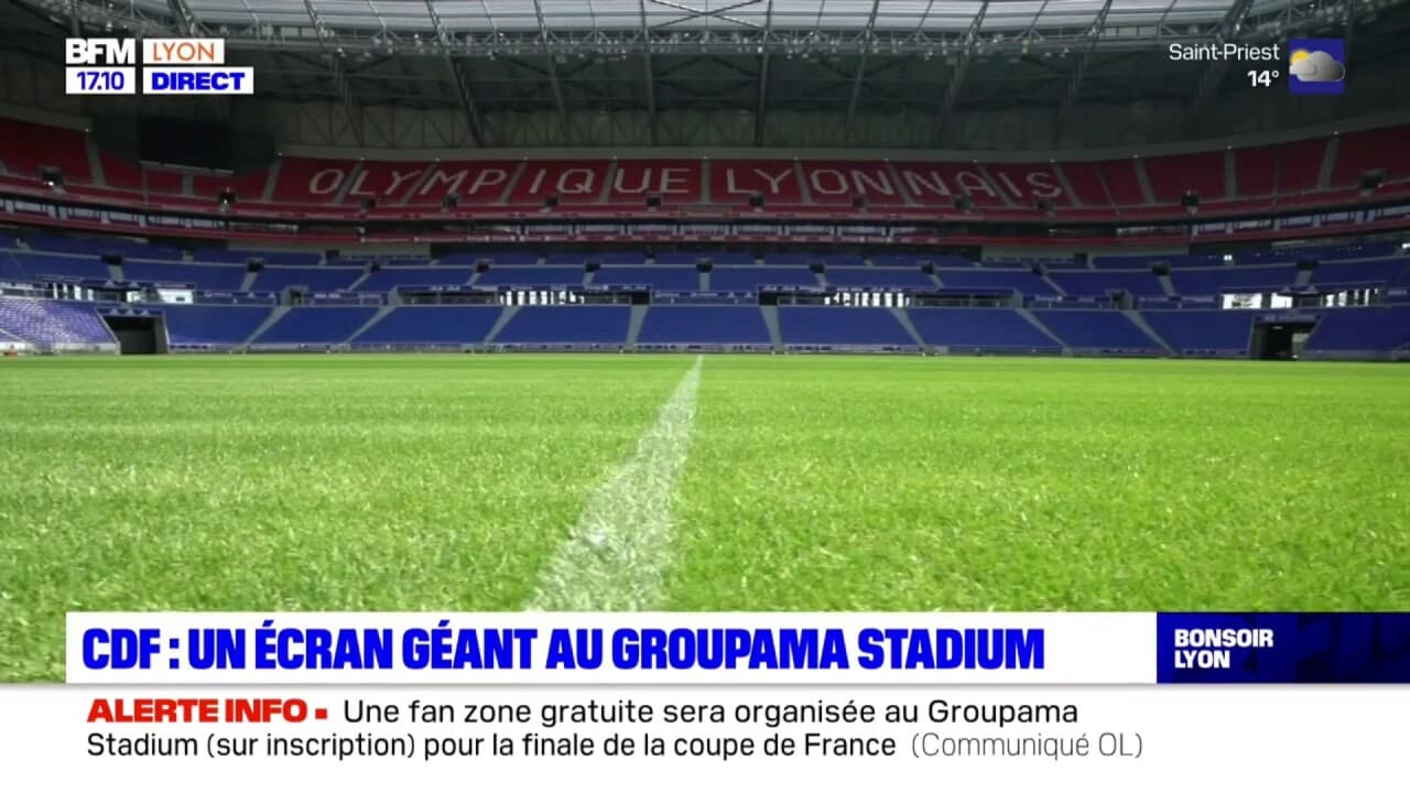 Coupe De France Un Cran G Ant Au Groupama Stadium