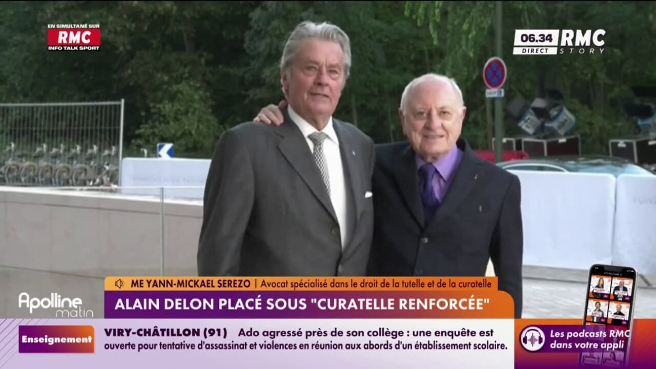 Alain Delon Plac Sous Curatelle Renforc E