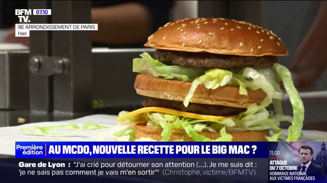 Nouveau Big Mac Ce Qui Change Dans La Recette Du Burger Phare De McDo