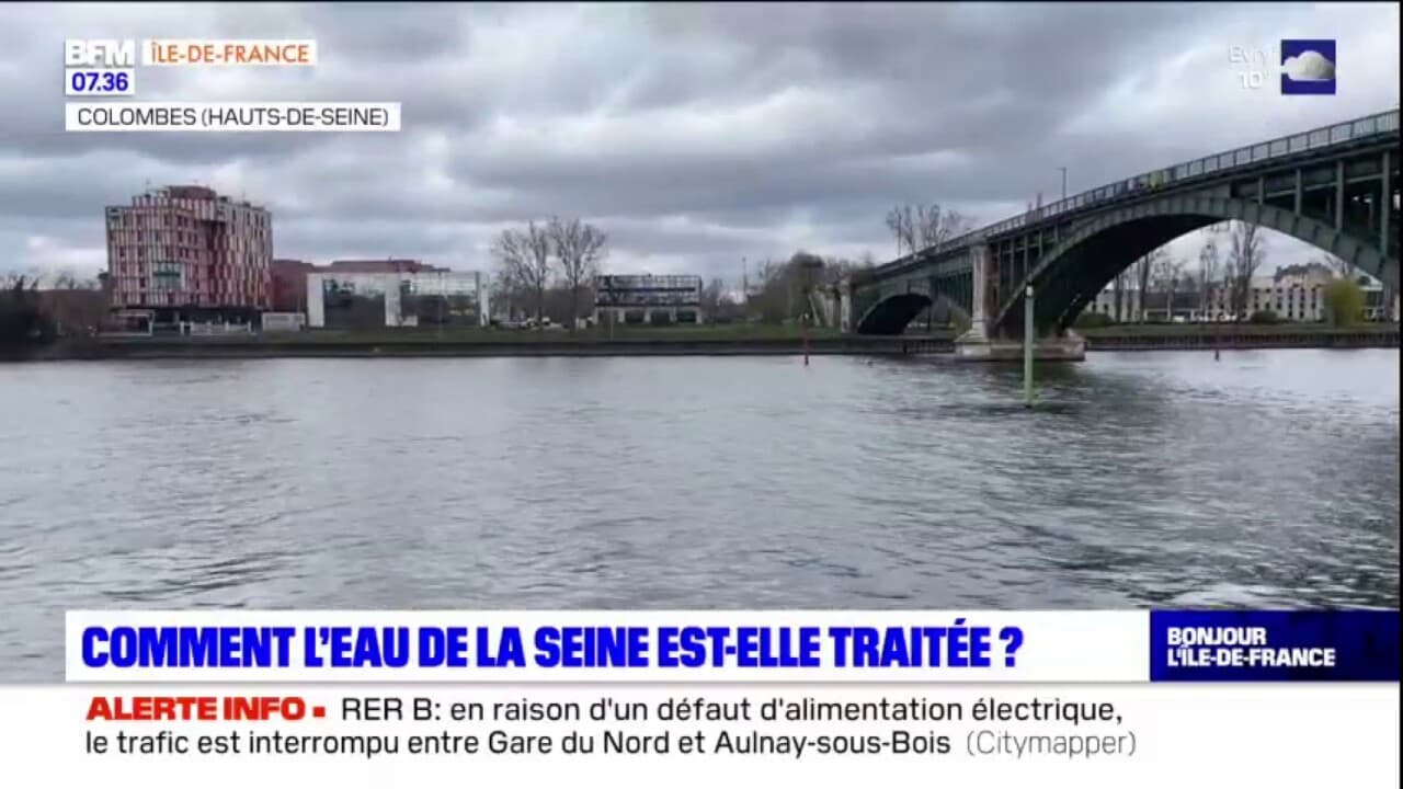 Île de France comment l eau de la Seine est elle traitée