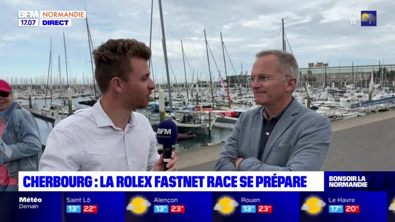 Cherbourg se prépare à l arrivée de la Rolex Fastnet Race