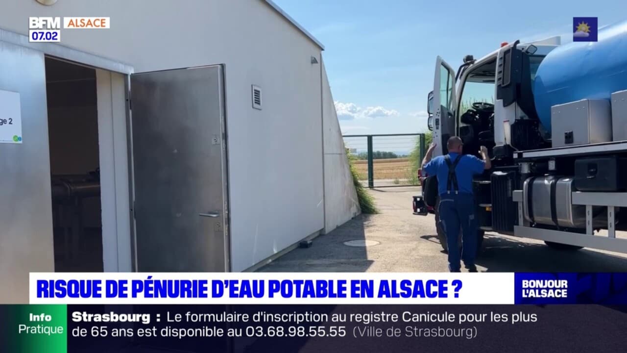 S Cheresse Un Risque De P Nurie D Eau Potable En Alsace