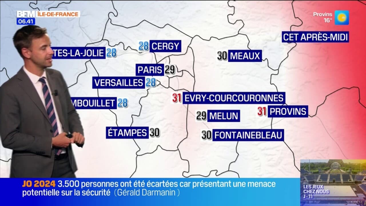 Météo Paris Île de France une dégradation orageuse attendue ce lundi