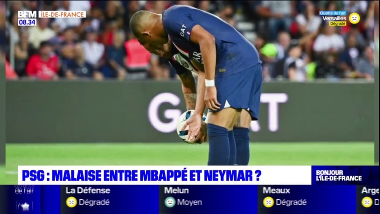 Psg Malaise Entre Mbapp Et Neymar