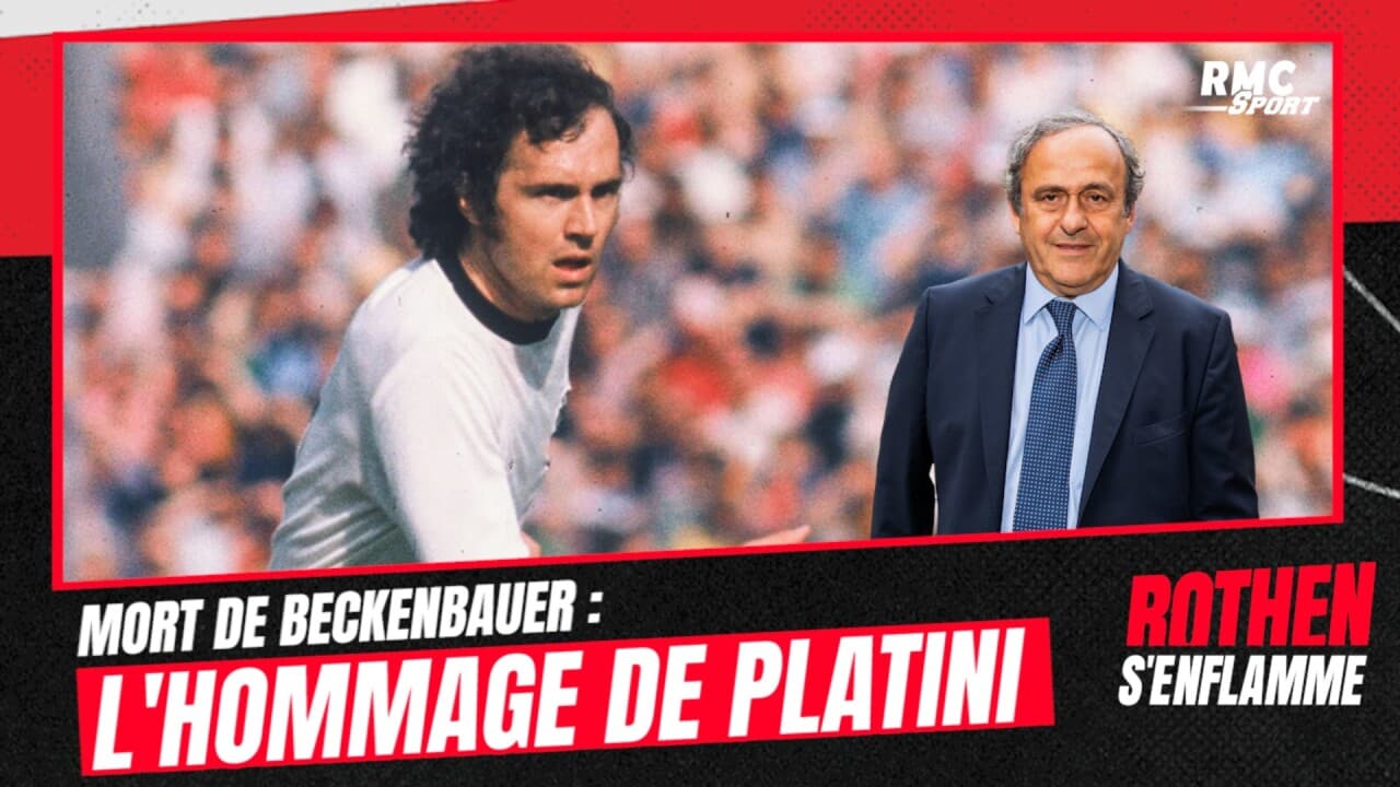 Mort de Beckenbauer C était la classe l hommage de Platini