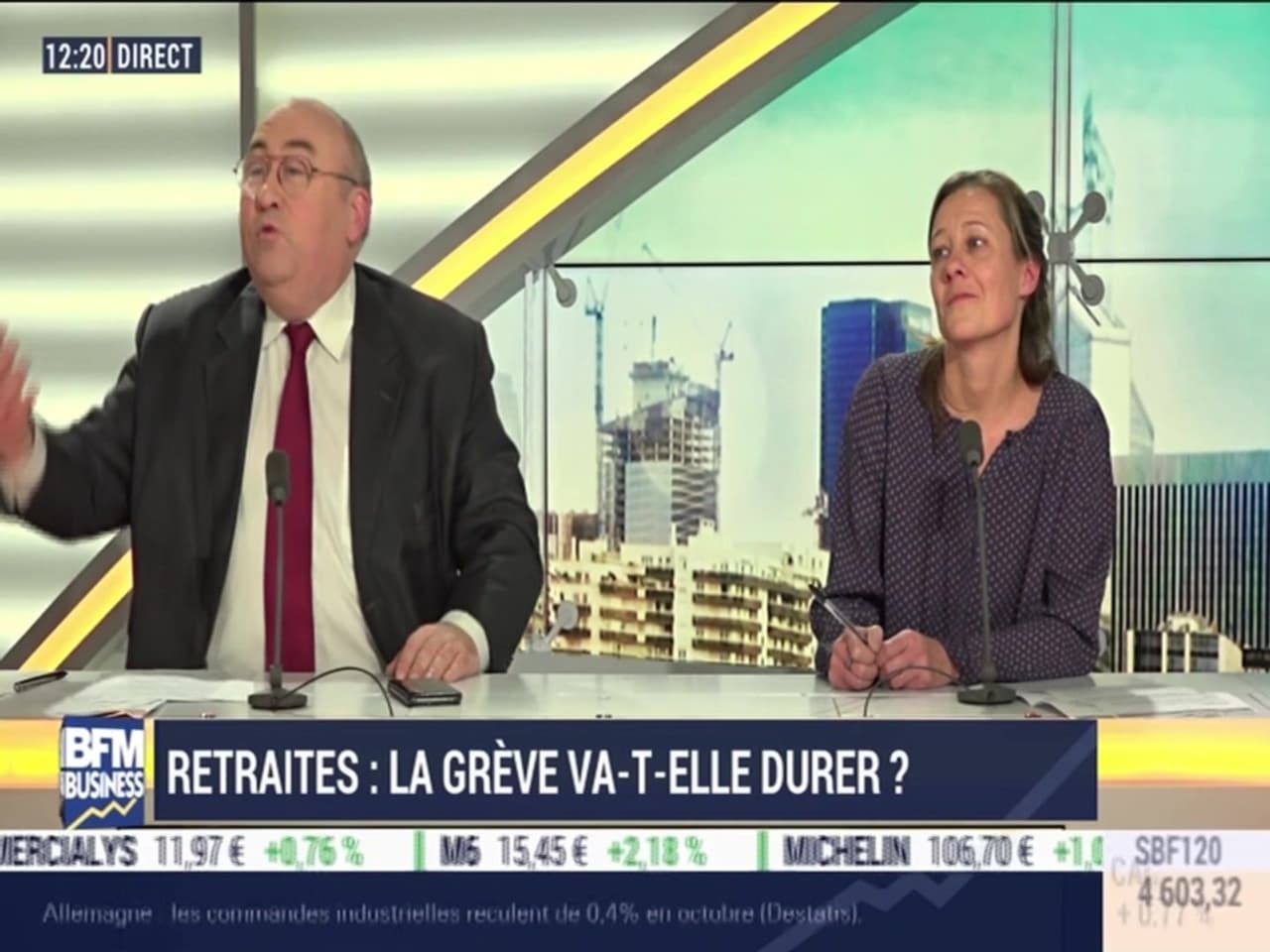 12h l heure H Retraites la grève va t elle durer 05 12