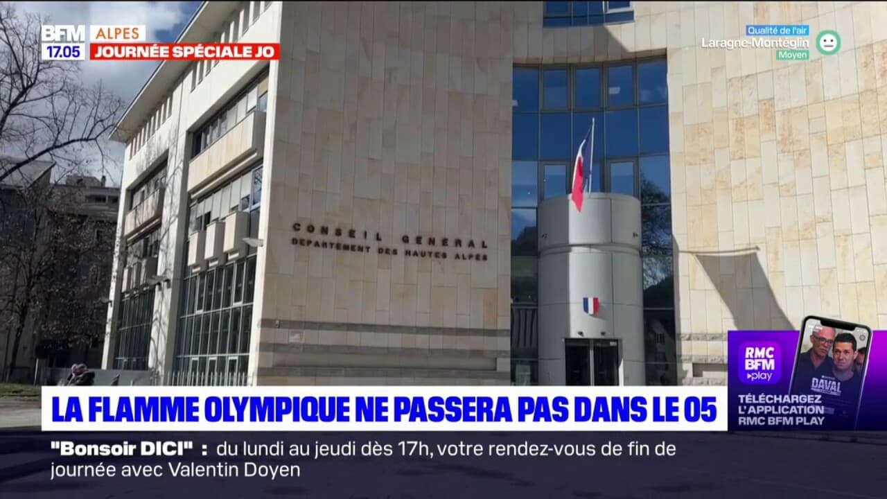 Hautes Alpes la flamme olympique ne passera pas dans le département