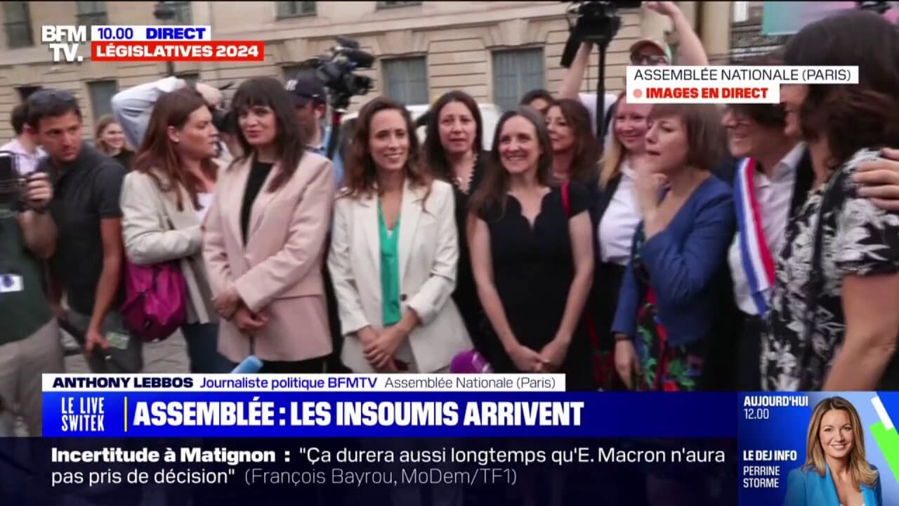 Les D Put S Insoumis Arrivent Leur Tour L Assembl E Nationale