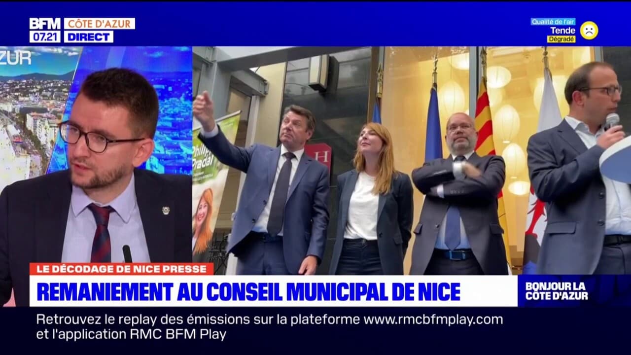 Nice Vers Un Remaniement Du Conseil Municipal