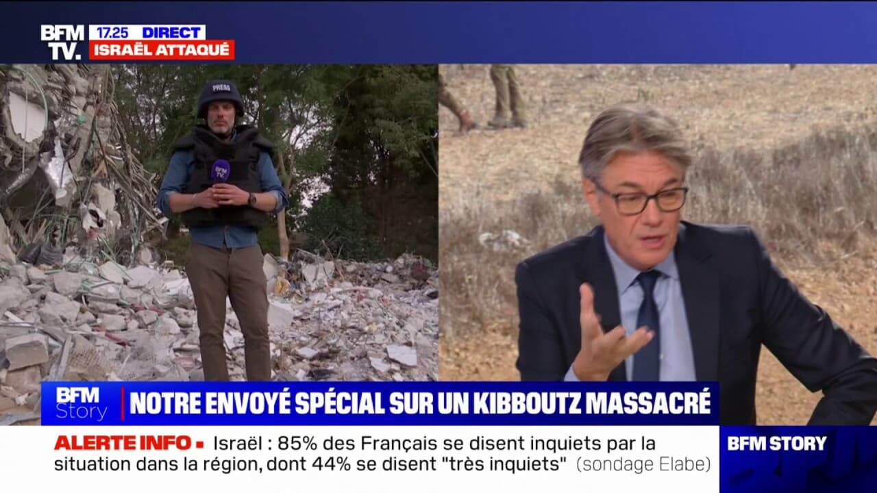 Isra L Bfmtv Dans Le Kibboutz De Be Eri O Plus De Personnes Ont