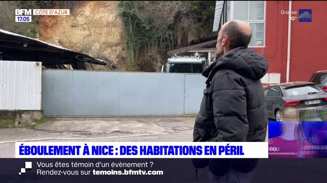 Nice Apr S L Boulement De Terrain Des Habitations En P Ril