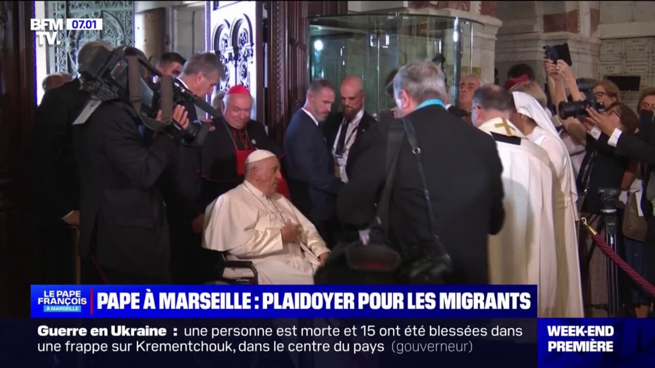 Lors De Sa Premi Re Journ E Marseille Le Pape Fran Ois A Fait Un