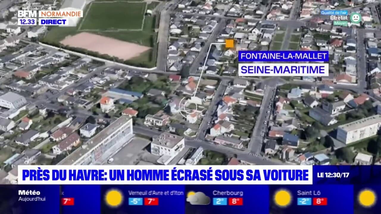 Seine Maritime un homme meurt écrasé sous son véhicule à Fontaine la