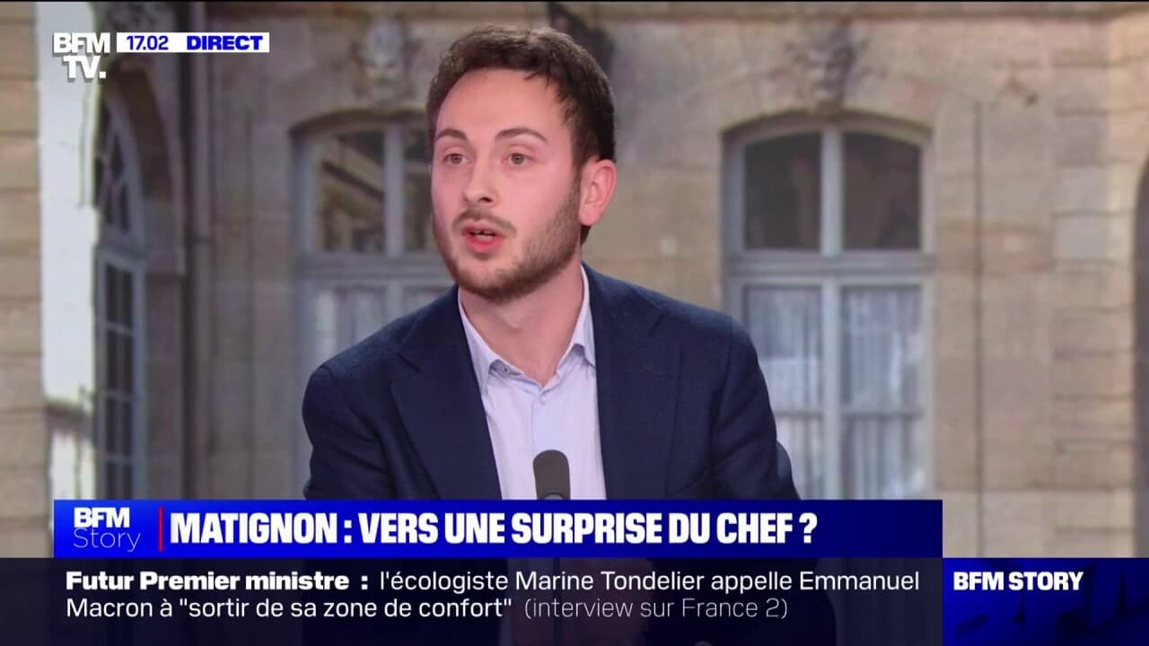 Matignon À un moment donné on va nommer Emmanuel Macron Premier