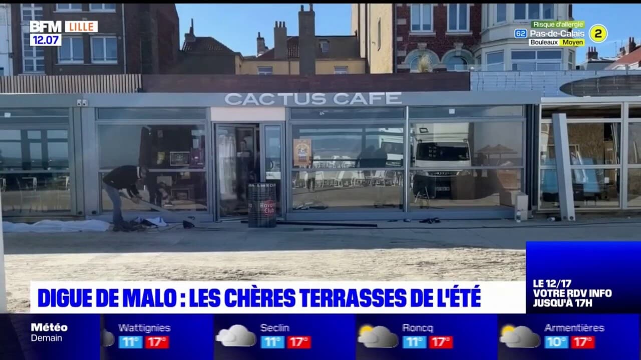 Nord Les Ch Res Terrasses De L T Sur La Digue De Malo Les Bains