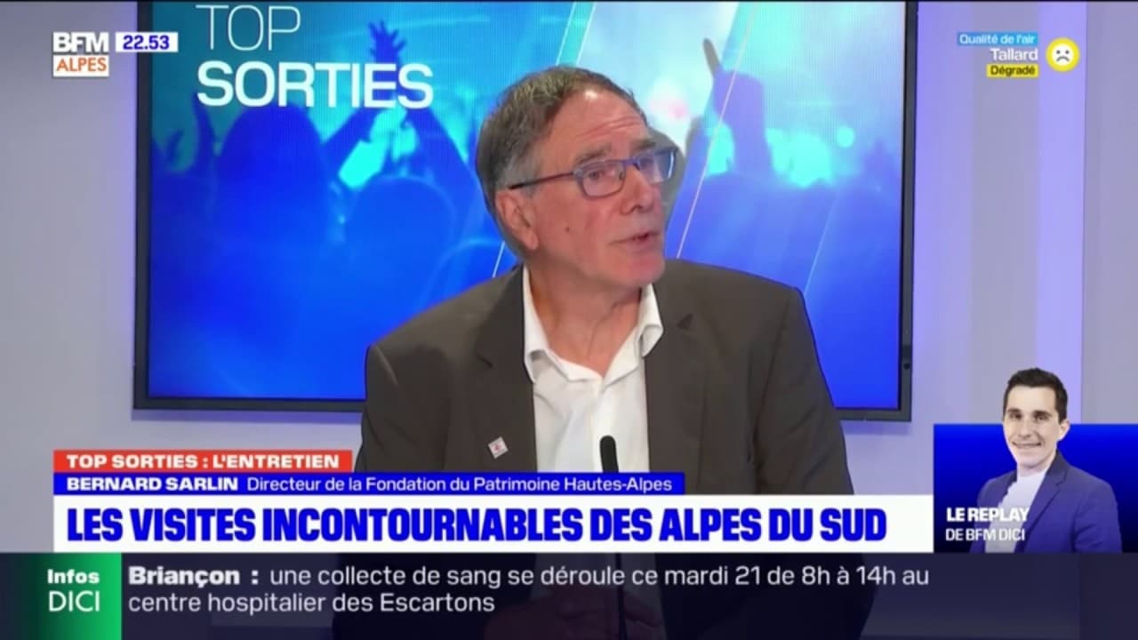 Top Sorties DICI l émission du 17 septembre 2021 avec Bernard Sarlin