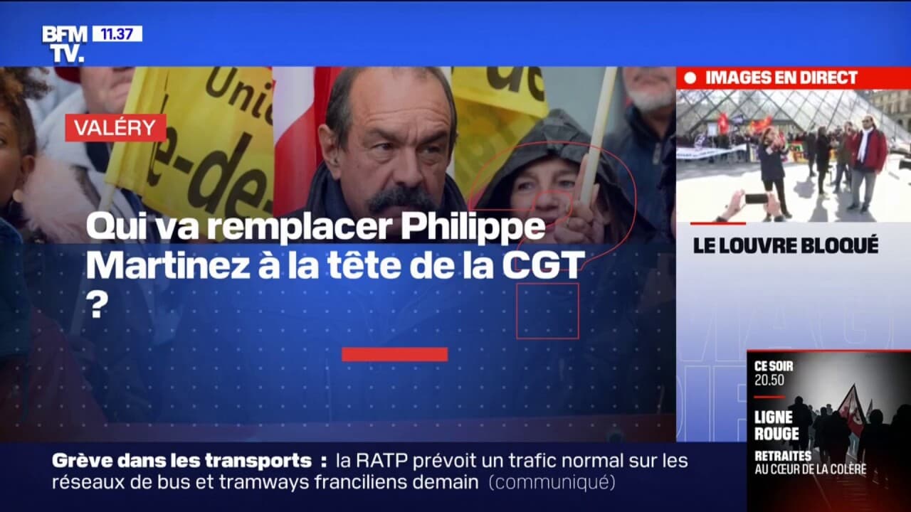 Qui pour succéder à Philippe Martinez à la tête de la CGT BFMTV répond