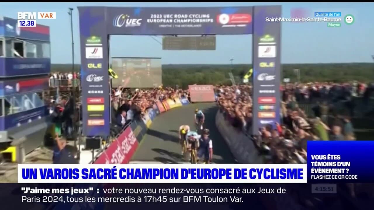 Le Varois Christophe Laporte sacré champion d Europe de cyclisme