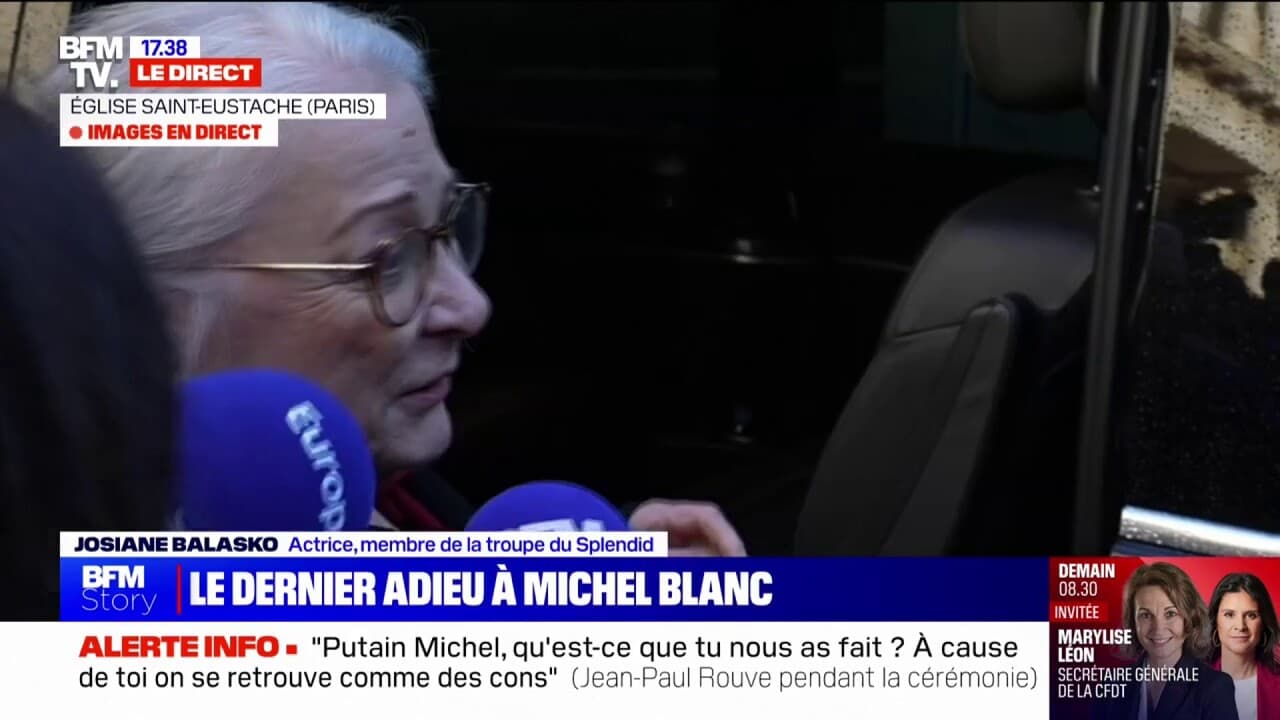 Obs Ques De Michel Blanc C Tait Une Tr S Belle C R Monie Je