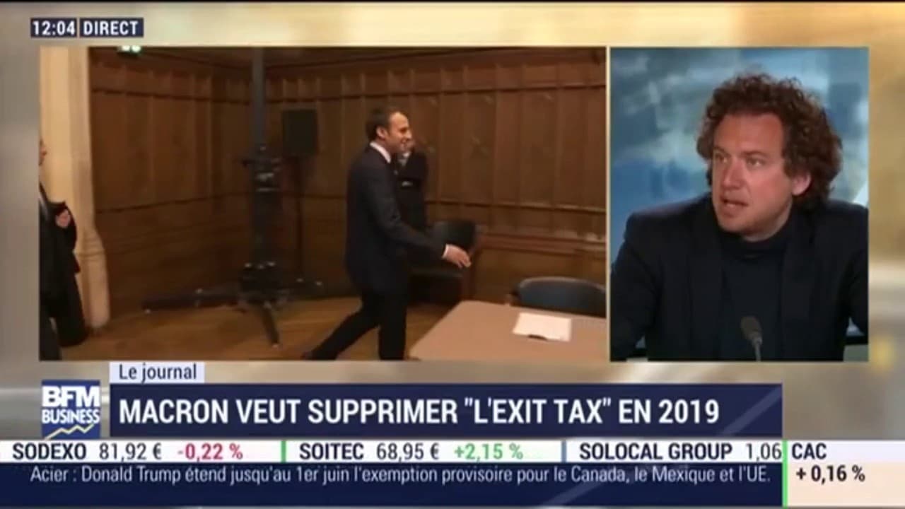 Emmanuel Macron Veut Supprimer L Exit Tax En 2019