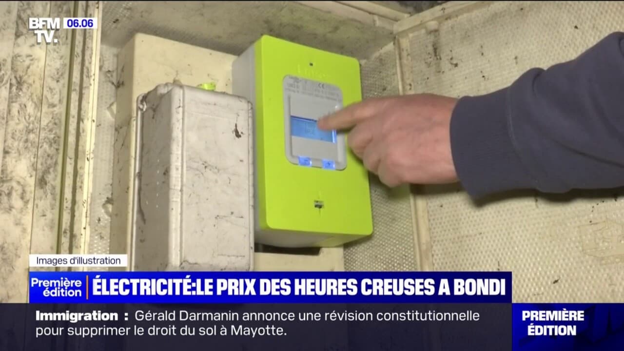 EDF le prix du tarif heures pleines heures creuses a plus augmenté que