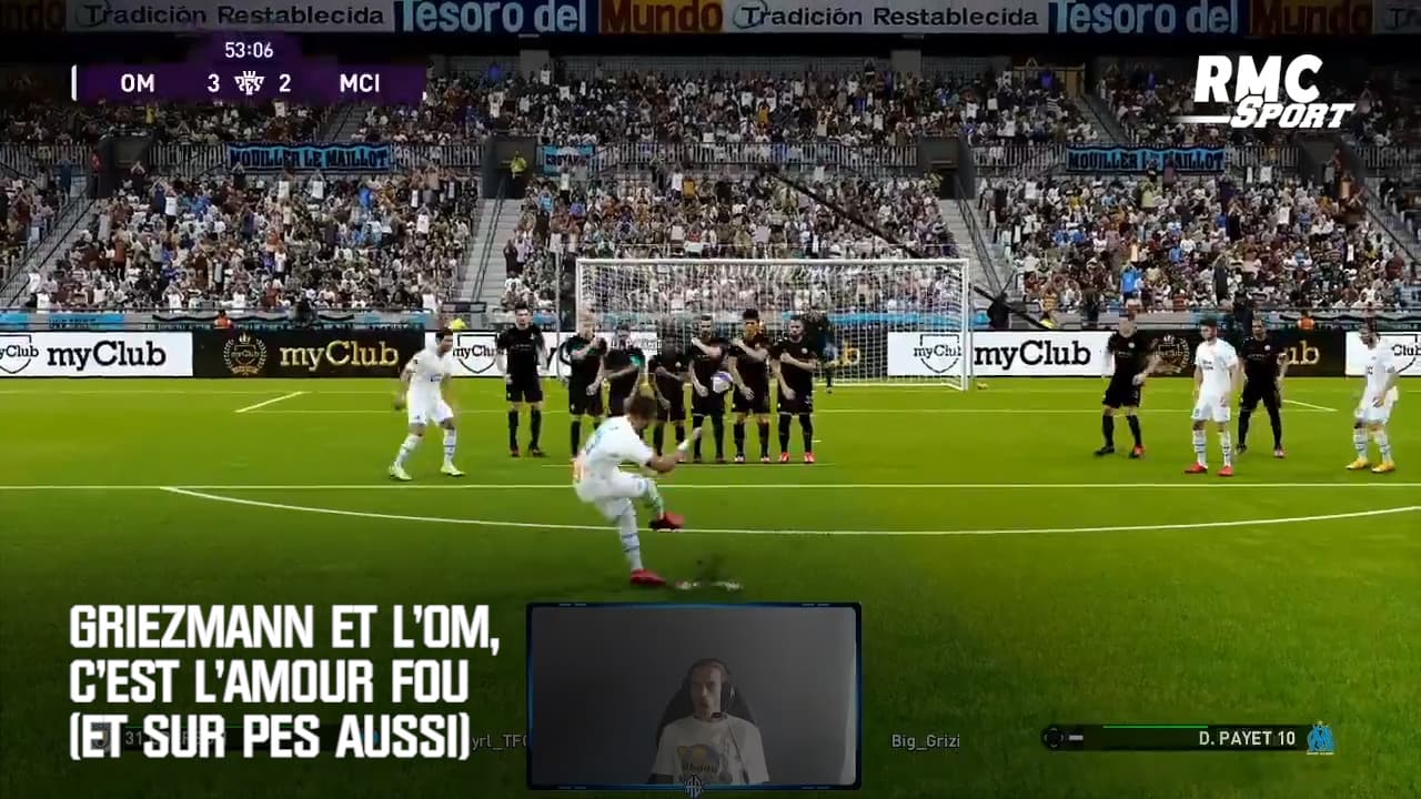 Griezmann S Enflamme Apr S Un Coup Franc De Payet Sur Pes Et