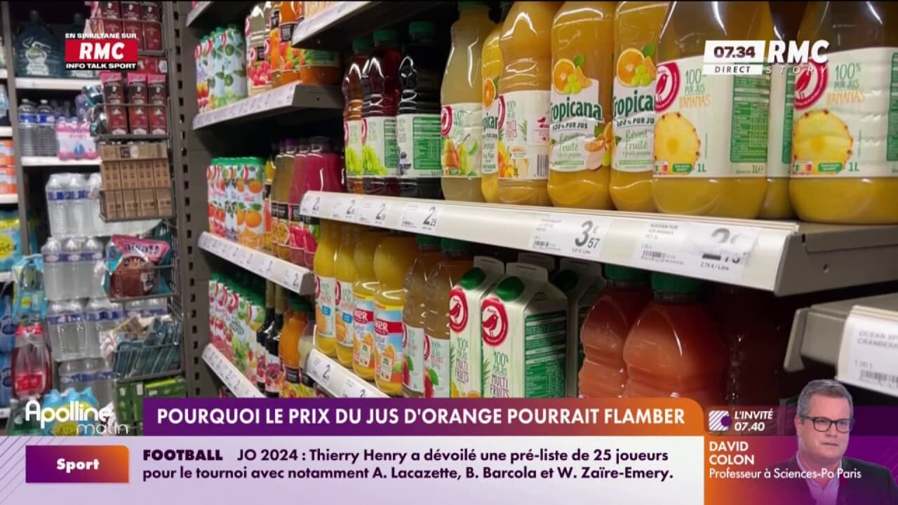 Pourquoi Le Prix Du Jus D Orange Pourrait Flamber