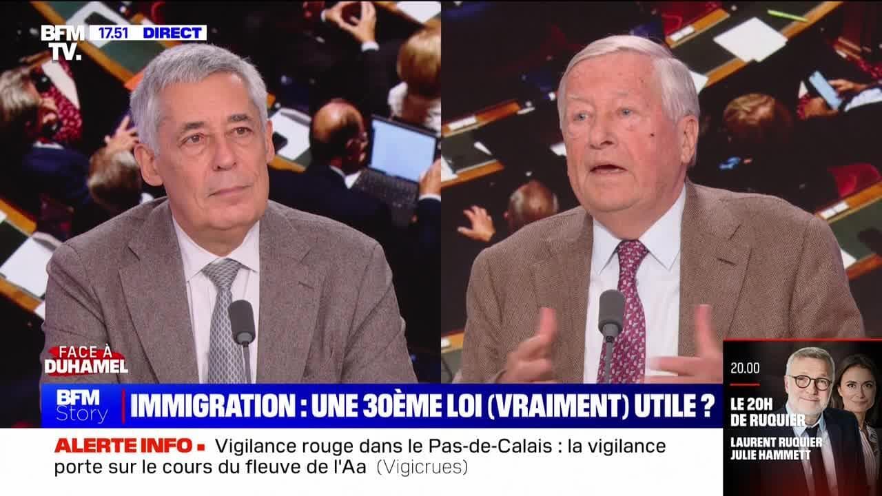 Face à Duhamel Henri Guaino Immigration une 30ème loi vraiment