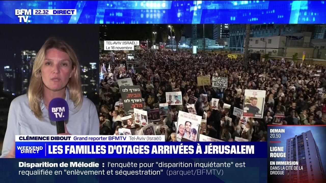 Les Familles D Otages Arriv Es J Rusalem