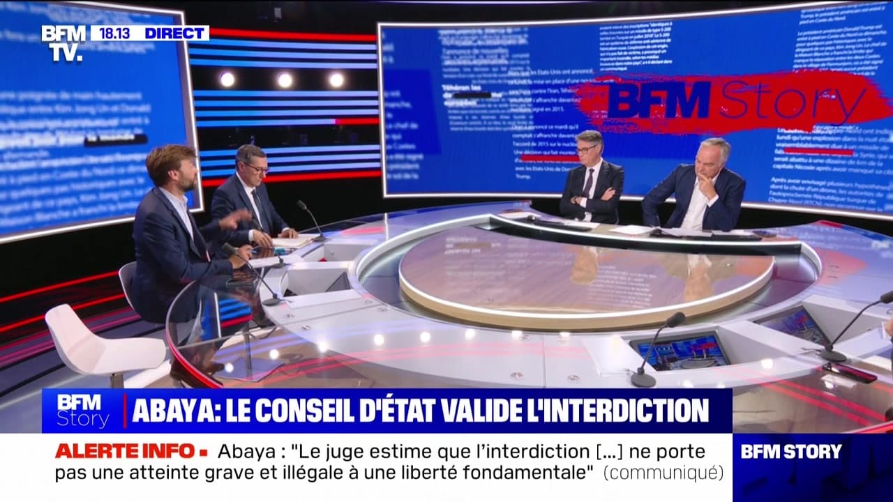 Story 5 Abaya le Conseil d État valide l interdiction 07 09