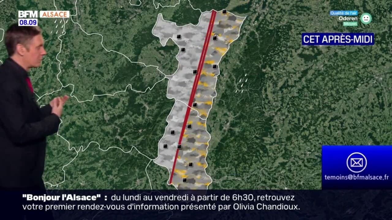 Météo Alsace quelques rares averses et beaucoup de nuages ce samedi