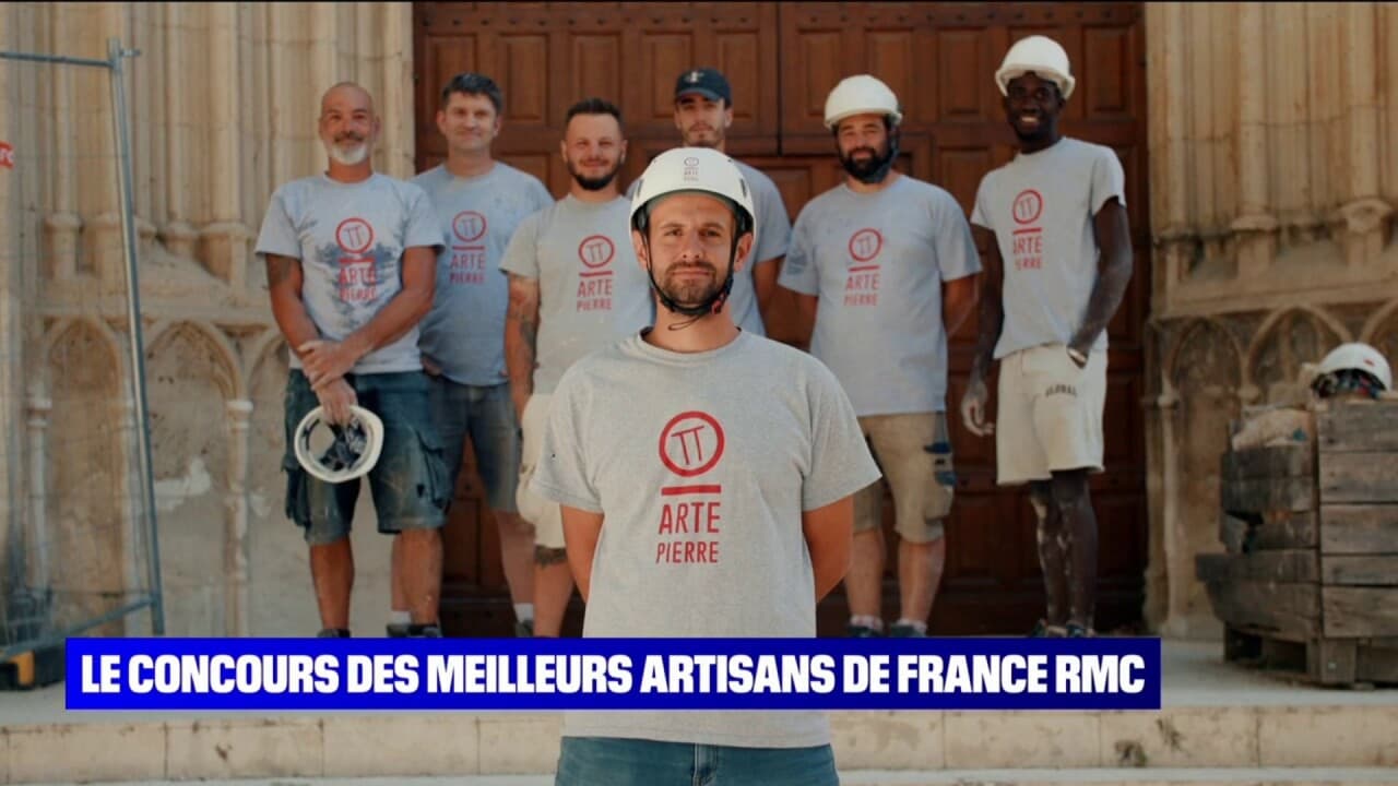 Concours des meilleurs artisans de France RMC Thomas Blanc maçon du