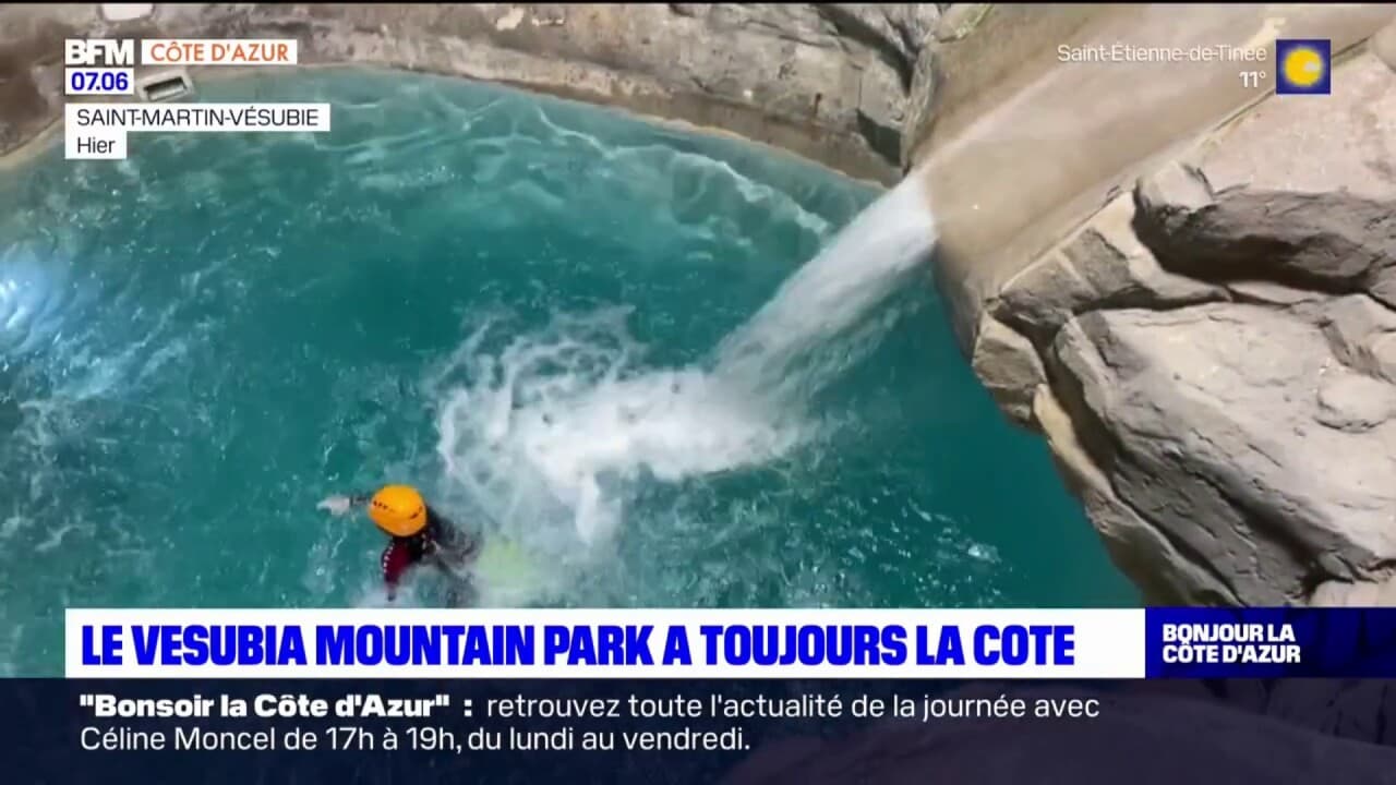 Alpes Maritimes épargné par la tempête Aline le Vesubia Mountain Park