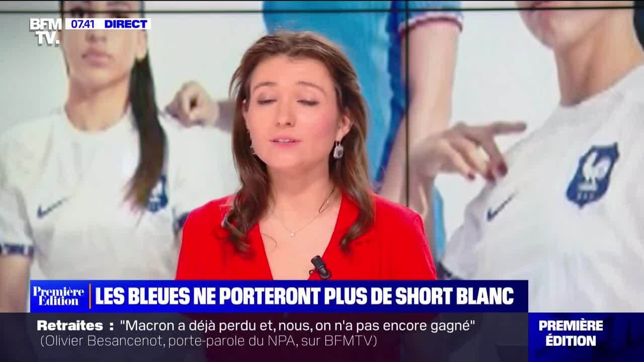 Le Choix De Marie Les Bleues Ne Porteront Plus De Short Blanc 07 04