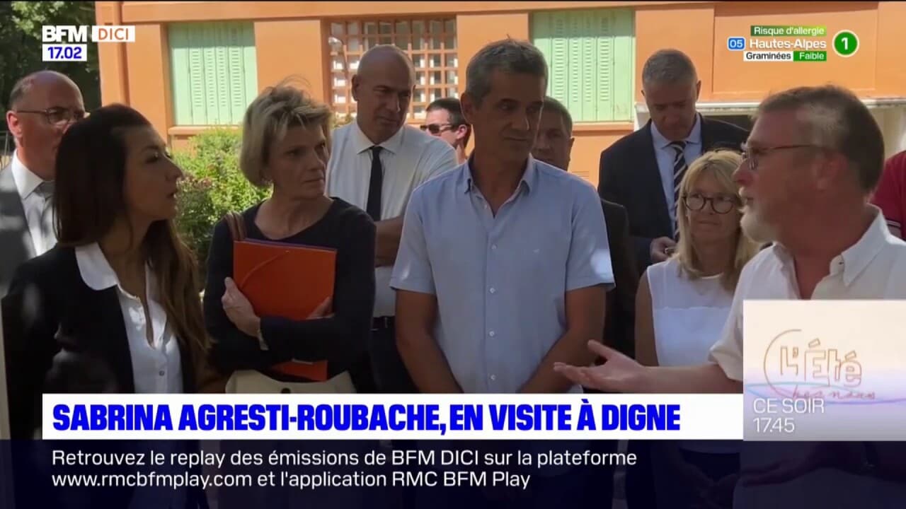 Digne Les Bains Sabrina Agresti Roubache En Visite Ce Mercredi