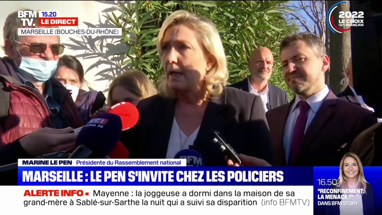 Marine Le Pen Je Suis Convaincue Que Je Gagnerai Cette Lection