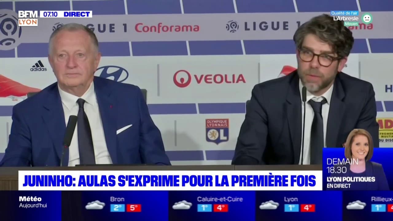 D Part De Juninho De L Ol Jean Michel Aulas Estime Que Le Costume